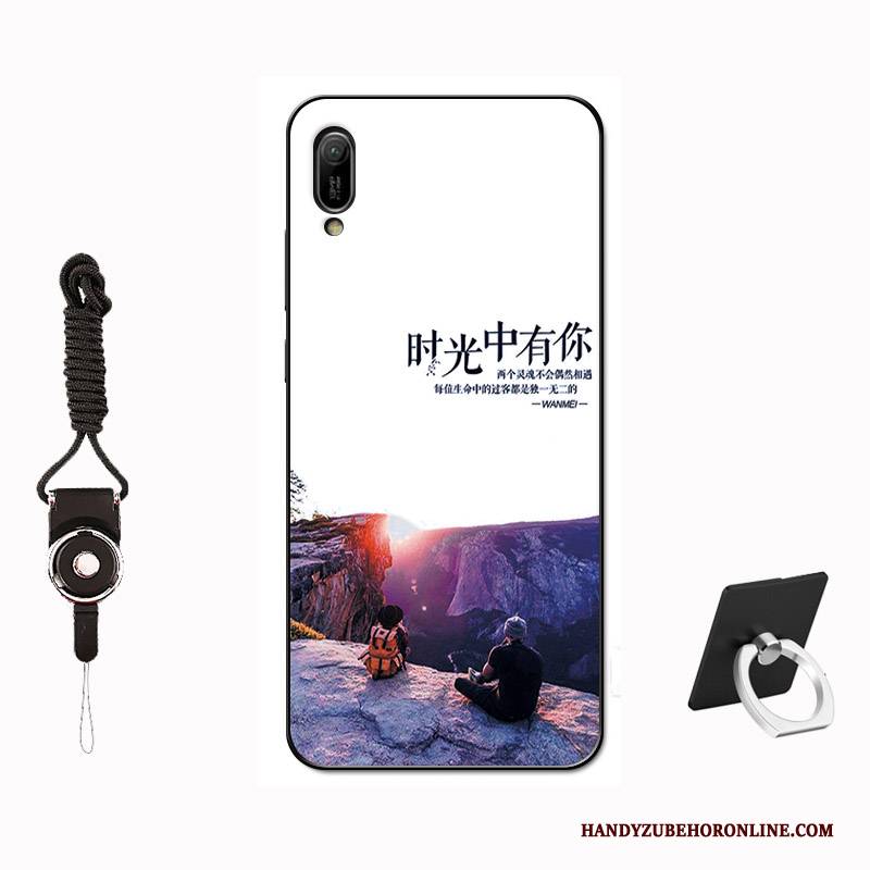 Hülle Huawei Y6 2019 Schutz Einfach Membran, Case Huawei Y6 2019 Silikon Angepasst Handyhüllen