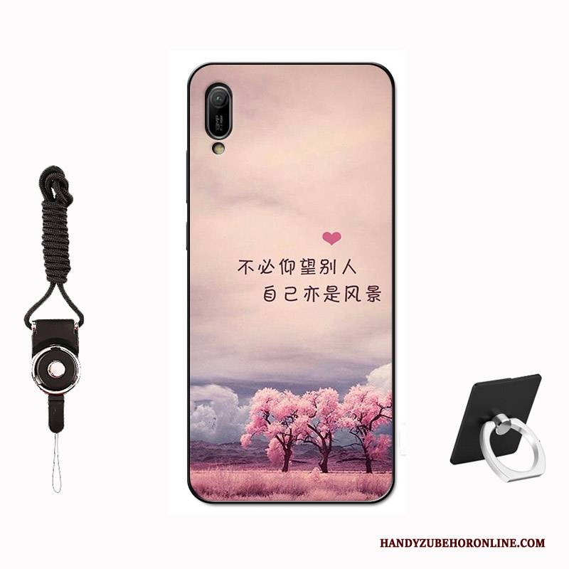 Hülle Huawei Y6 2019 Schutz Einfach Membran, Case Huawei Y6 2019 Silikon Angepasst Handyhüllen