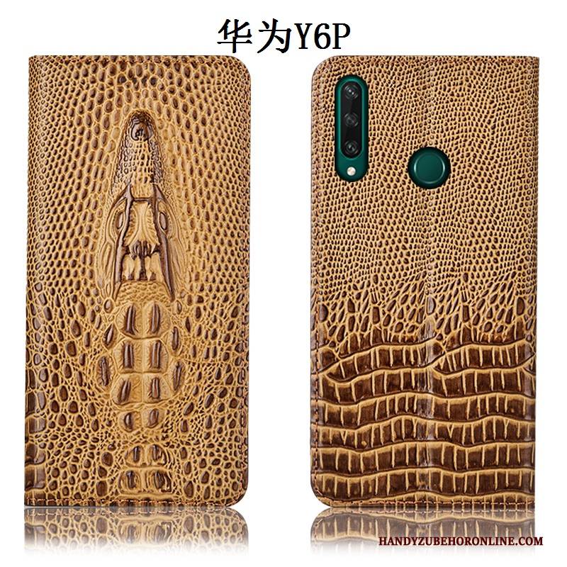 Hülle Huawei Y6p Schutz Anti-sturz Blau, Case Huawei Y6p Taschen Handyhüllen