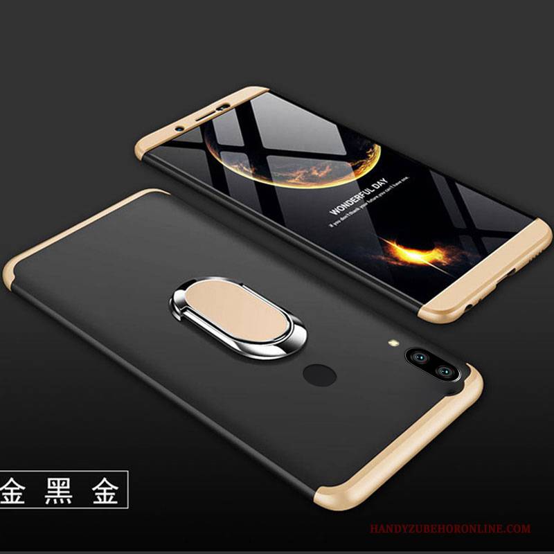 Hülle Huawei Y7 2019 Kreativ Trend Schwer, Case Huawei Y7 2019 Taschen Gold Nubuck