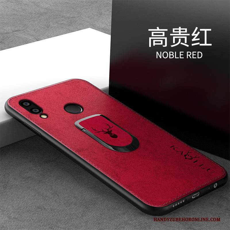 Hülle Huawei Y7 2019 Taschen Handyhüllen Grau, Case Huawei Y7 2019 Weiche Trend Anti-sturz