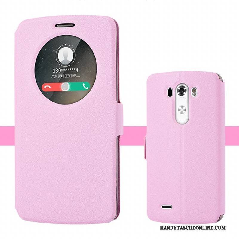 Hülle Lg G3 Lederhülle Rosa Trend, Case Lg G3 Schutz Schlafsaal Handyhüllen