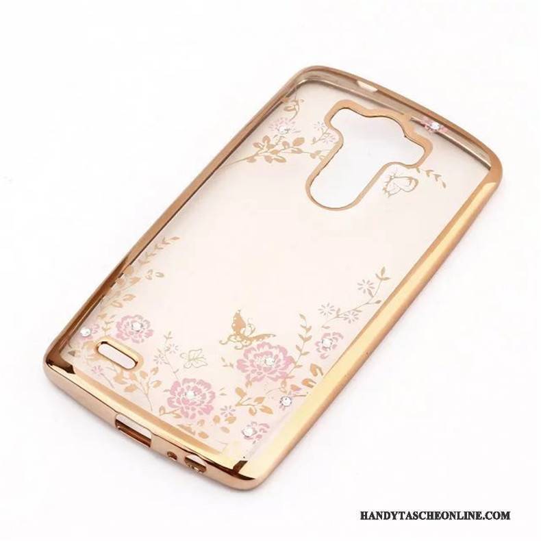 Hülle Lg G3 Schutz Handyhüllen Gold, Case Lg G3 Weiche Trend