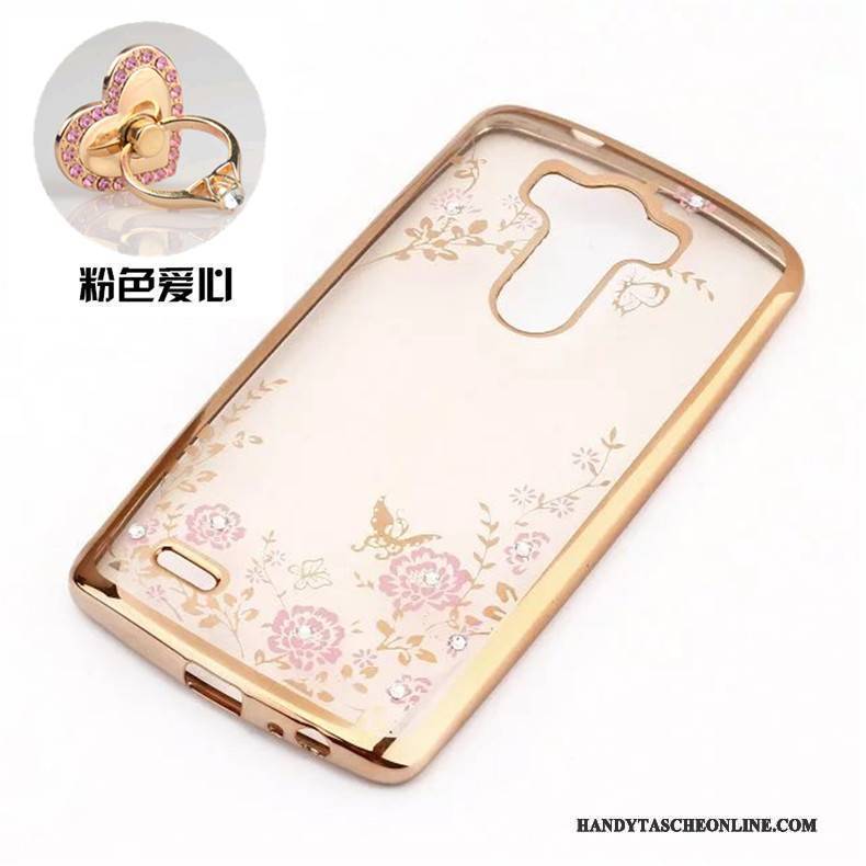 Hülle Lg G3 Schutz Handyhüllen Gold, Case Lg G3 Weiche Trend