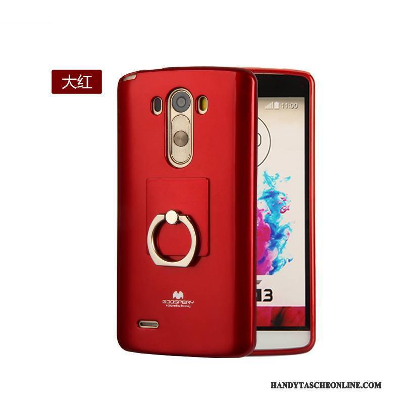 Hülle Lg G3 Schutz Schlank Rot, Case Lg G3 Weiche Handyhüllen