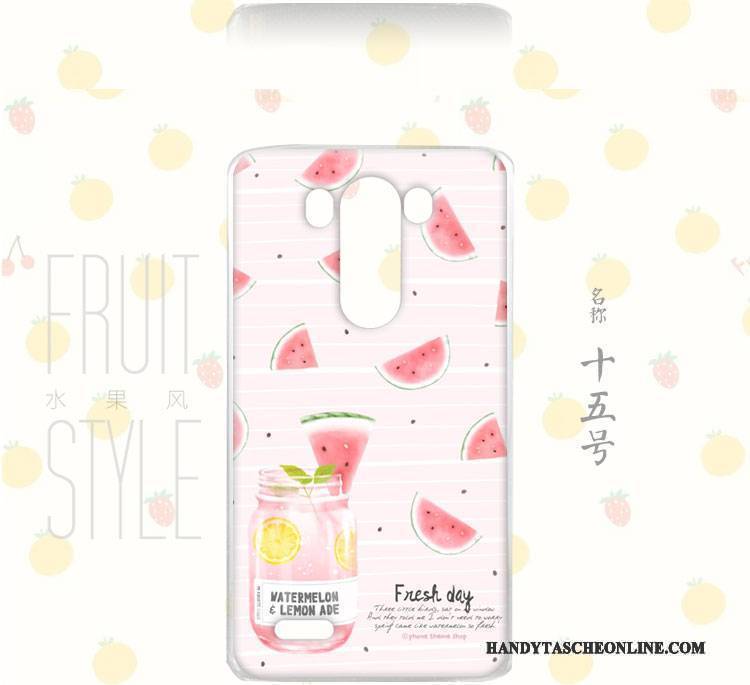 Hülle Lg G3 Taschen Frucht Anti-sturz, Case Lg G3 Schutz Wind Persönlichkeit