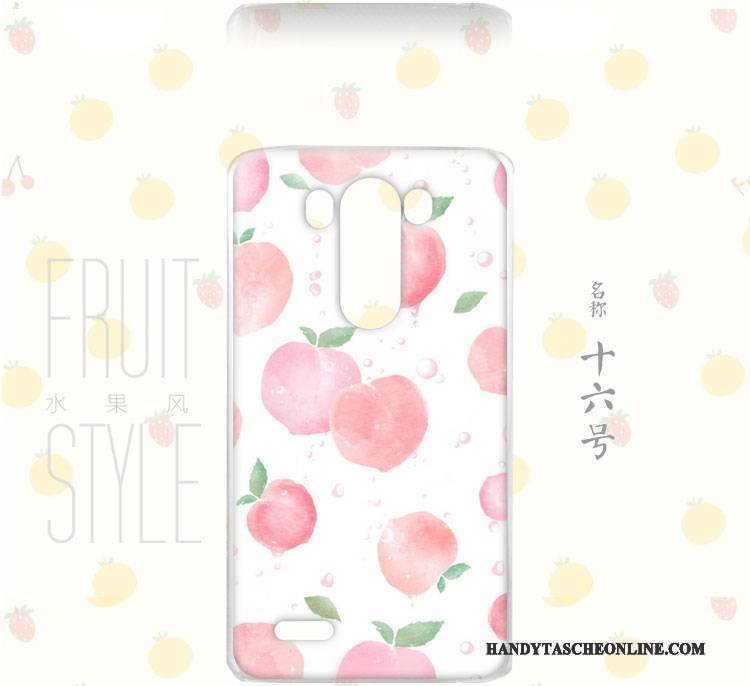 Hülle Lg G3 Taschen Frucht Anti-sturz, Case Lg G3 Schutz Wind Persönlichkeit