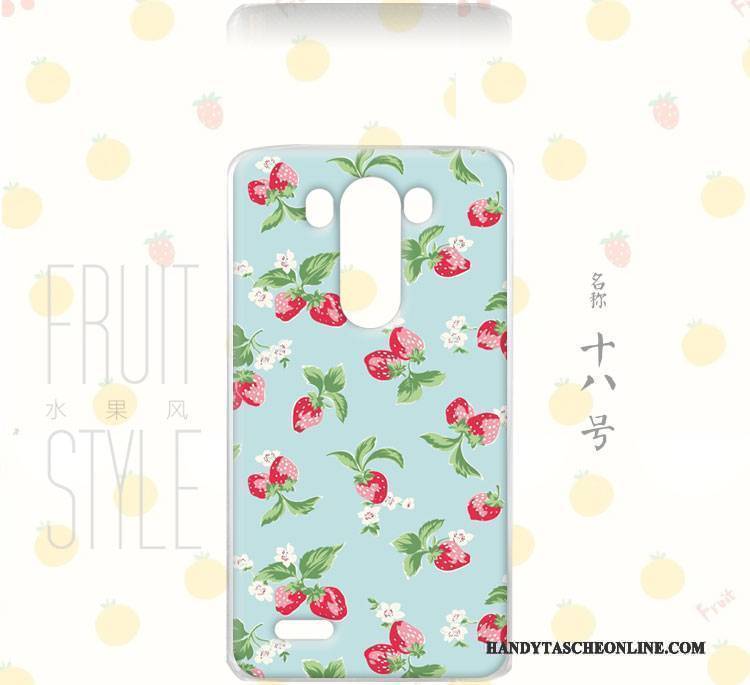 Hülle Lg G3 Taschen Frucht Anti-sturz, Case Lg G3 Schutz Wind Persönlichkeit