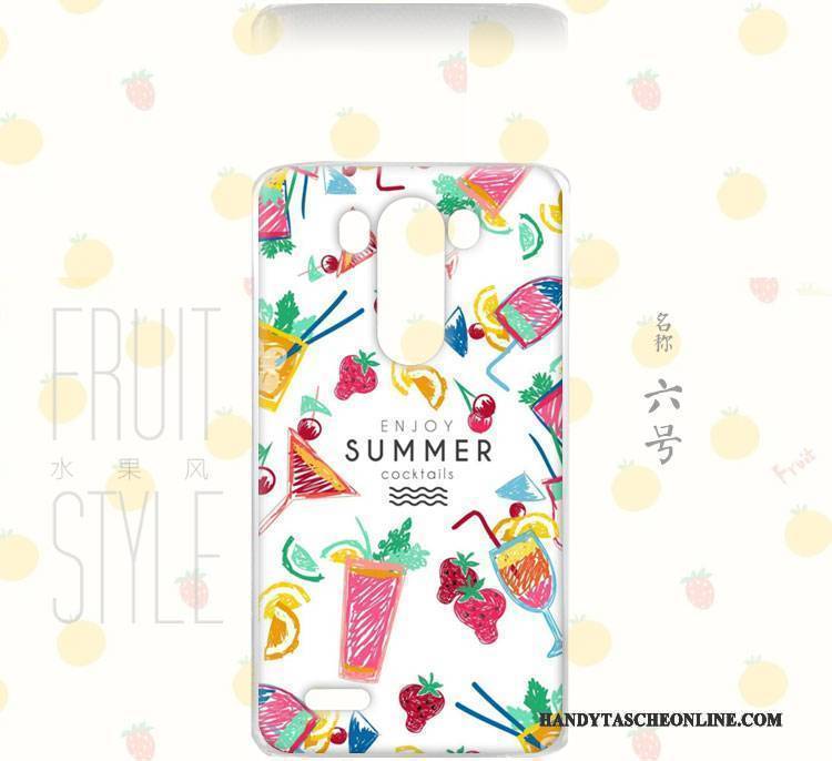 Hülle Lg G3 Taschen Frucht Anti-sturz, Case Lg G3 Schutz Wind Persönlichkeit