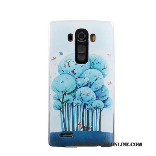 Hülle Lg G4 Gemalt Blau Schwer, Case Lg G4 Schutz Handyhüllen