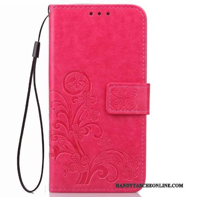 Hülle Lg G4 Taschen Anti-sturz Rot, Case Lg G4 Folio