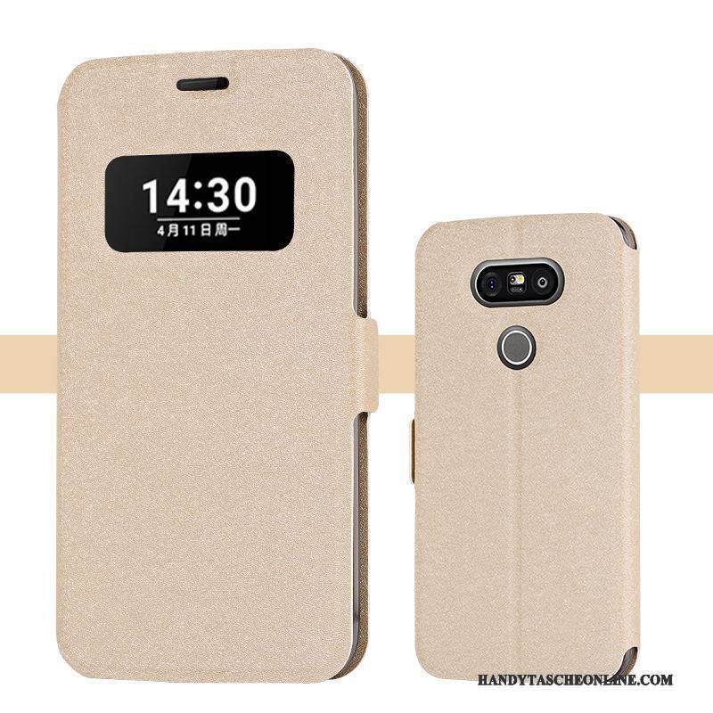 Hülle Lg G5 Silikon Trend Gold, Case Lg G5 Weiche Handyhüllen Anti-sturz