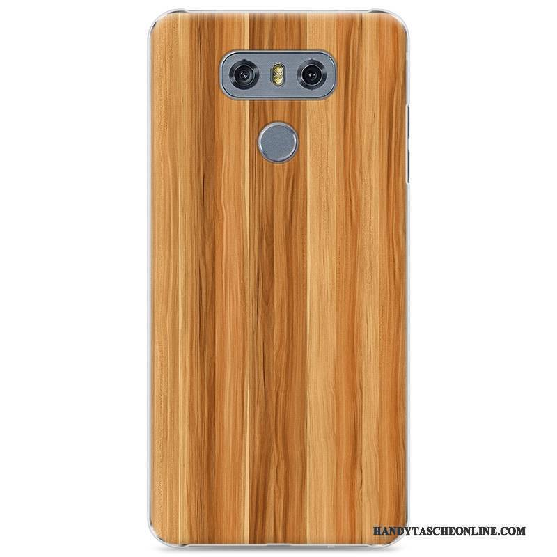 Hülle Lg G6 Holzmaserung Handyhüllen Neu, Case Lg G6 Schutz Schwer Weiß