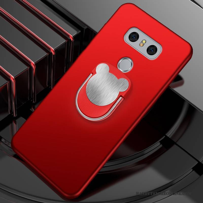 Hülle Lg G6 Kreativ Rot Trend, Case Lg G6 Weiche Handyhüllen Einfach