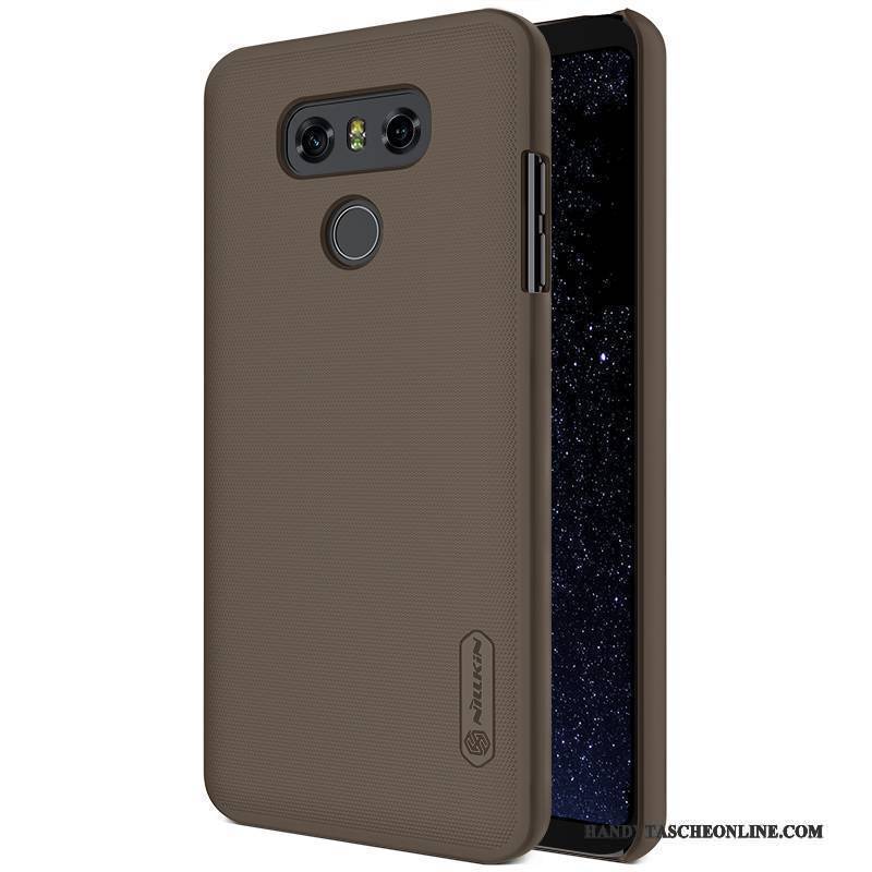 Hülle Lg G6 Schutz Anti-sturz Nubuck, Case Lg G6 Rot Schwer