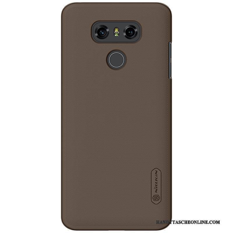 Hülle Lg G6 Schutz Handyhüllen Gold, Case Lg G6 Nubuck Schwer