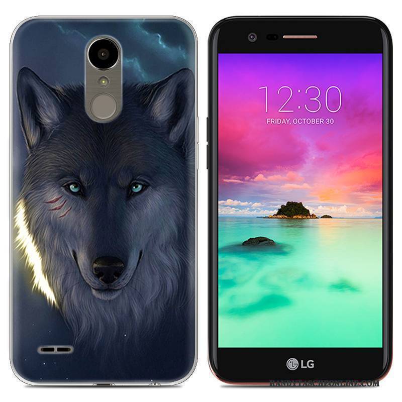 Hülle Lg K10 2017 Kreativ Grau Handyhüllen, Case Lg K10 2017 Weiche Trend Schlank