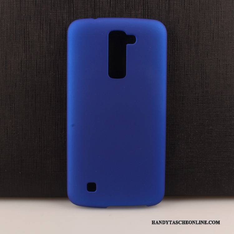 Hülle Lg K10 Schutz Nubuck Schwer, Case Lg K10 Hellblau Handyhüllen