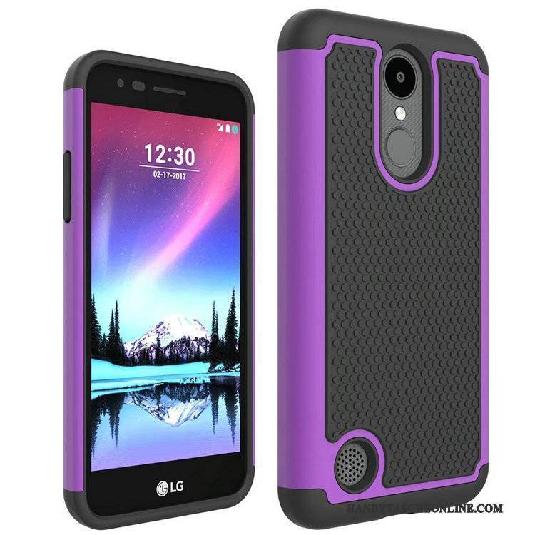 Hülle Lg K4 2017 Schutz Muster Handyhüllen, Case Lg K4 2017 Anti-sturz Lila