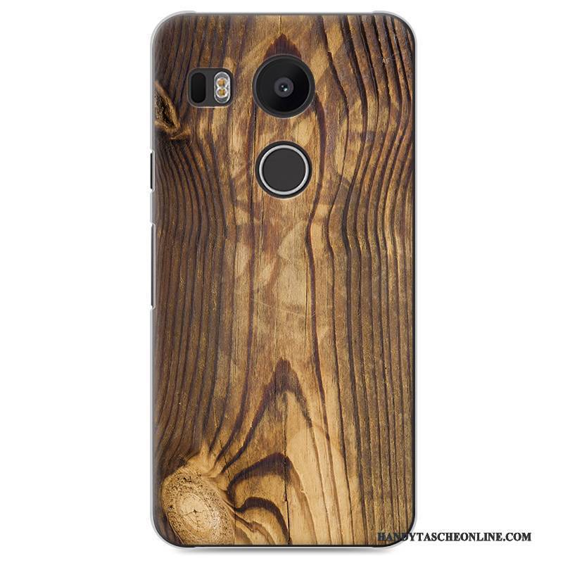 Hülle Lg Nexus 5x Holzmaserung Schwer Trend, Case Lg Nexus 5x Weiß Transparent