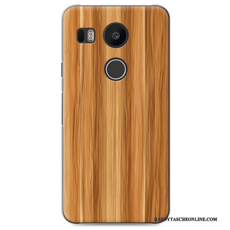 Hülle Lg Nexus 5x Holzmaserung Schwer Trend, Case Lg Nexus 5x Weiß Transparent