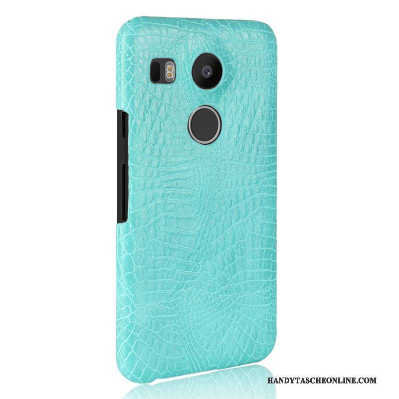 Hülle Lg Nexus 5x Leder Krokodilmuster Nubuck, Case Lg Nexus 5x Schutz Schwer Rot