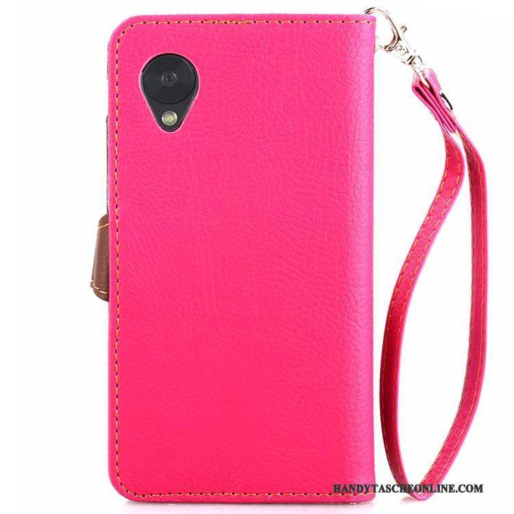 Hülle Lg Nexus 5x Lederhülle Handyhüllen Grün, Case Lg Nexus 5x Folio