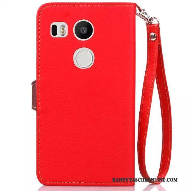 Hülle Lg Nexus 5x Lederhülle Handyhüllen Grün, Case Lg Nexus 5x Folio