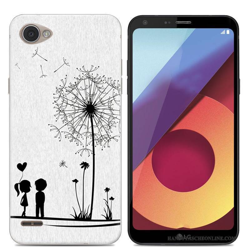 Hülle Lg Q6 Kreativ Einfach Trend, Case Lg Q6 Silikon Handyhüllen Grau