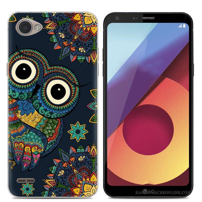 Hülle Lg Q6 Kreativ Einfach Trend, Case Lg Q6 Silikon Handyhüllen Grau