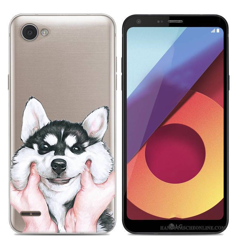 Hülle Lg Q6 Kreativ Einfach Trend, Case Lg Q6 Silikon Handyhüllen Grau