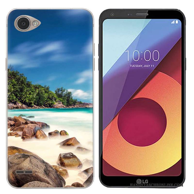 Hülle Lg Q6 Weiche Handyhüllen Trend, Case Lg Q6 Schutz Landschaft Groß