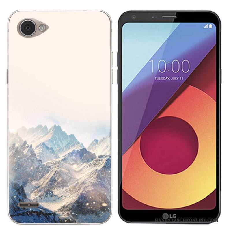 Hülle Lg Q6 Weiche Handyhüllen Trend, Case Lg Q6 Schutz Landschaft Groß