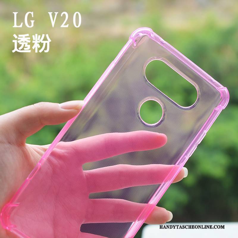 Hülle Lg V20 Schutz Handyhüllen Weiß, Case Lg V20 Taschen Schlank Transparent