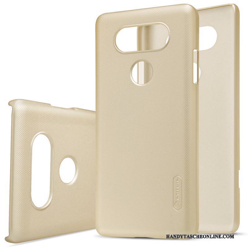 Hülle Lg V20 Schutz Schwer Gold, Case Lg V20 Nubuck Anti-sturz