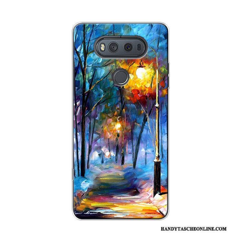 Hülle Lg V20 Weiche Kunst Hoch, Case Lg V20 Taschen Trend Sternenhimmel