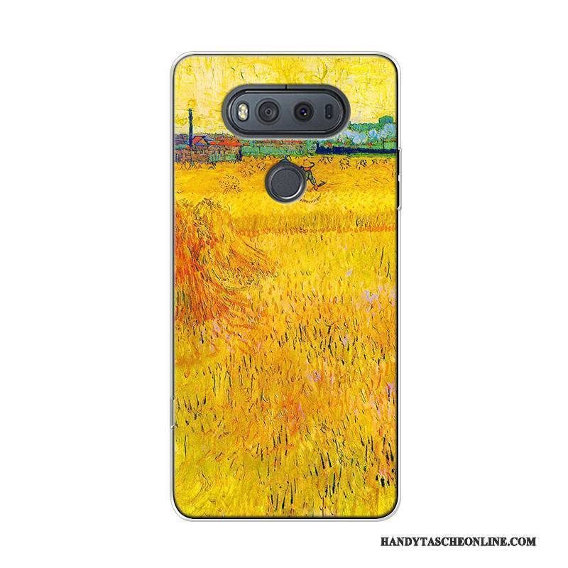 Hülle Lg V20 Weiche Kunst Hoch, Case Lg V20 Taschen Trend Sternenhimmel