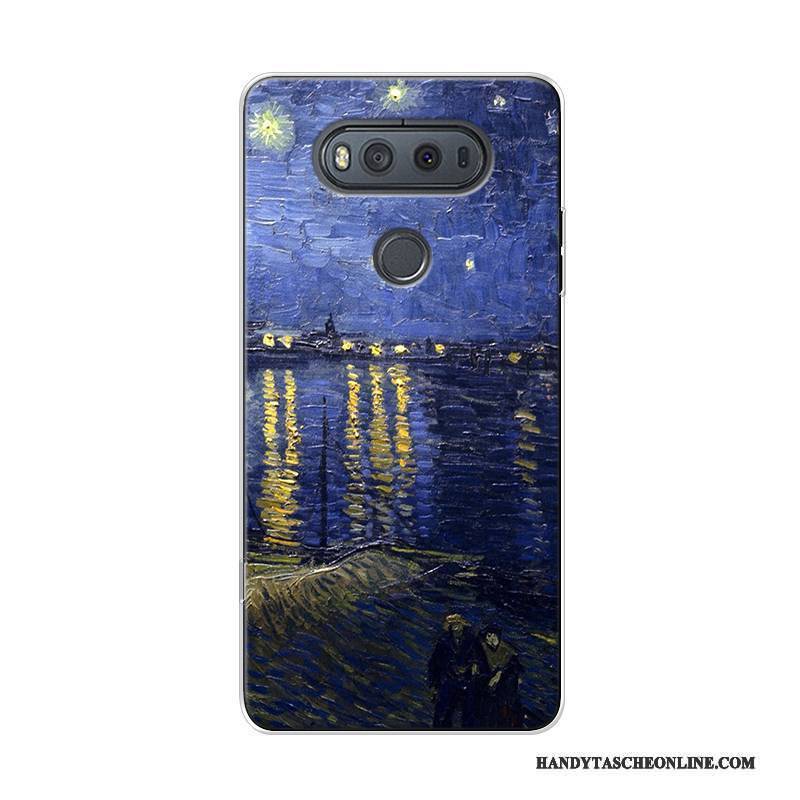 Hülle Lg V20 Weiche Kunst Hoch, Case Lg V20 Taschen Trend Sternenhimmel