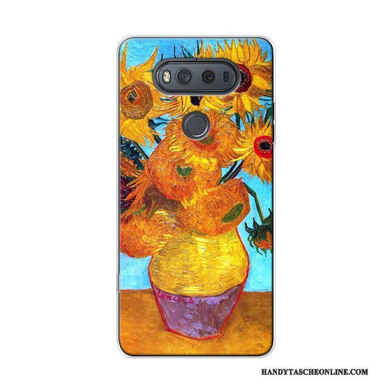 Hülle Lg V20 Weiche Kunst Hoch, Case Lg V20 Taschen Trend Sternenhimmel