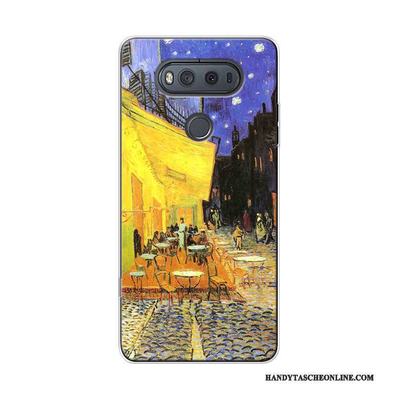 Hülle Lg V20 Weiche Kunst Hoch, Case Lg V20 Taschen Trend Sternenhimmel