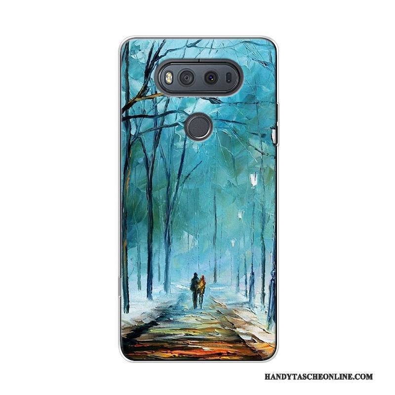 Hülle Lg V20 Weiche Kunst Hoch, Case Lg V20 Taschen Trend Sternenhimmel