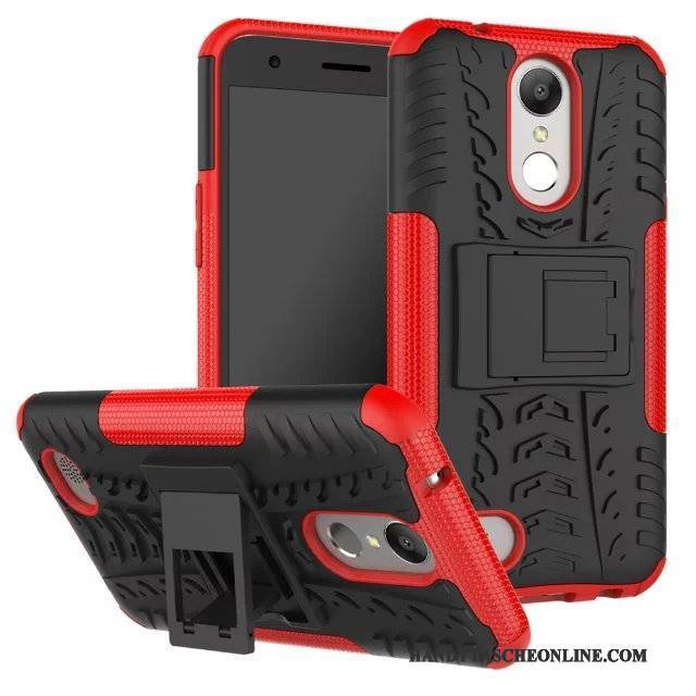 Hülle Lg X Power 2 Schutz Anti-sturz Muster, Case Lg X Power 2 Rot Handyhüllen