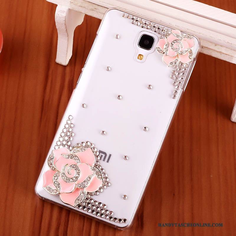 Hülle Mi 4 Strass Handyhüllen Mini, Case Mi 4 Schutz Trend Schwer