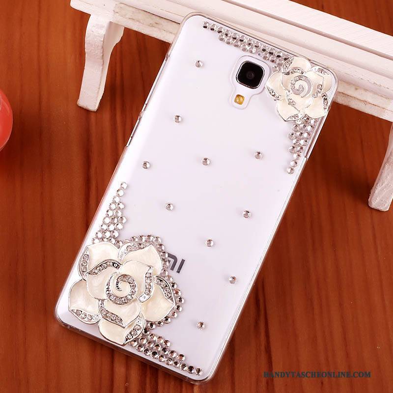 Hülle Mi 4 Strass Handyhüllen Mini, Case Mi 4 Schutz Trend Schwer