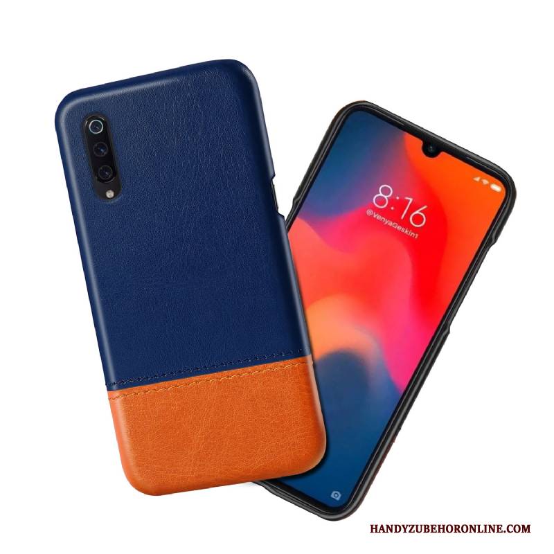 Hülle Mi 9 Lite Leder Anti-sturz Business, Case Mi 9 Lite Lederhülle Neu Trend