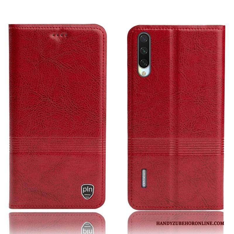 Hülle Mi A3 Schutz Handyhüllen Mini, Case Mi A3 Taschen Rot Anti-sturz