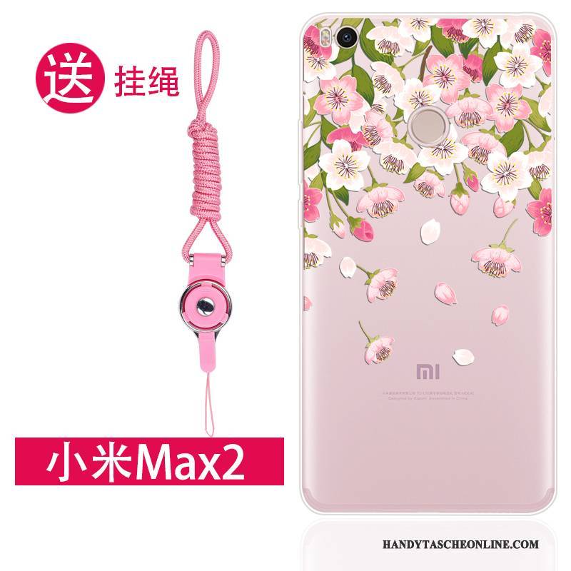 Hülle Mi Max 2 Schutz Hängende Verzierungen Persönlichkeit, Case Mi Max 2 Silikon Handyhüllen Mini