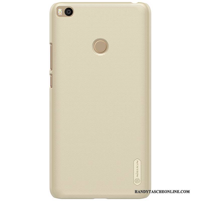 Hülle Mi Max 2 Schutz Mini Gold, Case Mi Max 2 Schwer Nubuck