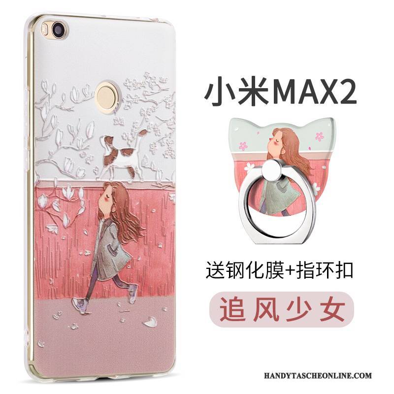 Hülle Mi Max 2 Silikon Handyhüllen Persönlichkeit, Case Mi Max 2 Schutz Anti-sturz Mini