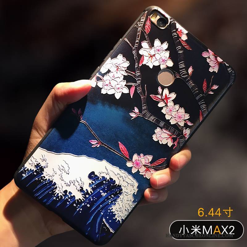 Hülle Mi Max 2 Silikon Persönlichkeit Trend, Case Mi Max 2 Taschen Handyhüllen Gelb